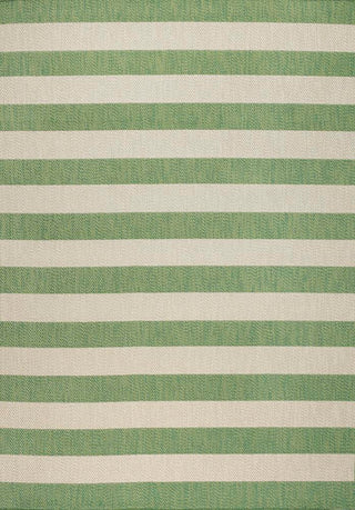 Negril Two-tone Wide Stripe Indoor/outdoor Area Rug