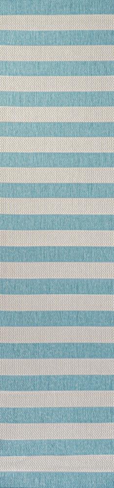 Negril Two-tone Wide Stripe Indoor/outdoor Area Rug