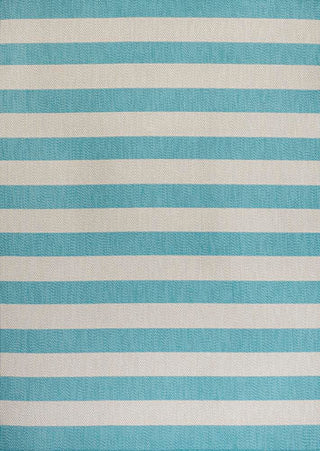 Negril Two-tone Wide Stripe Indoor/outdoor Area Rug