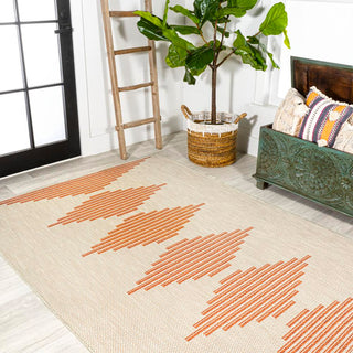 Vinales Diamond Stripe Indoor/outdoor Area Rug - JONATHAN Y
