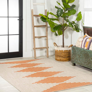 Vinales Diamond Stripe Indoor/outdoor Area Rug - JONATHAN Y
