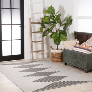 Vinales Diamond Stripe Indoor/outdoor Area Rug - JONATHAN Y