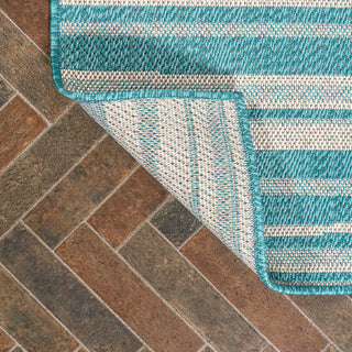 Castara Wavy Stripe Modern Indoor/outdoor Area Rug - JONATHAN Y