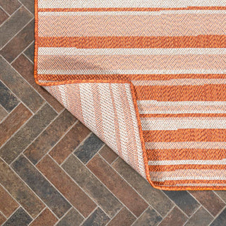 Castara Wavy Stripe Modern Indoor/outdoor Area Rug - JONATHAN Y