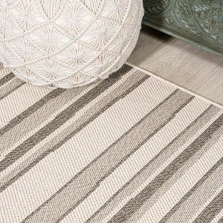 Castara Wavy Stripe Modern Indoor/outdoor Area Rug