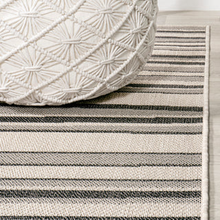 Castara Wavy Stripe Modern Indoor/outdoor Area Rug