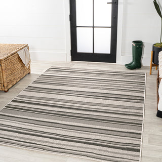 Castara Wavy Stripe Modern Indoor/outdoor Area Rug