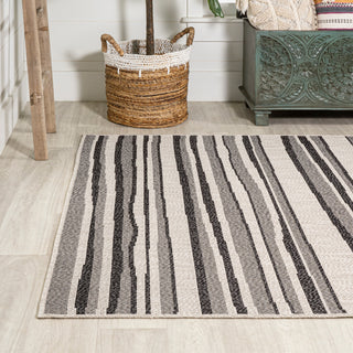 Castara Wavy Stripe Modern Indoor/outdoor Area Rug