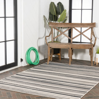 Castara Wavy Stripe Modern Indoor/outdoor Area Rug