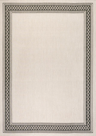 Lucia Classic Diamond Border Indoor/outdoor Area Rug - JONATHAN Y