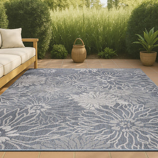 Bahamas Modern All-over Floral Indoor/outdoor Area Rug