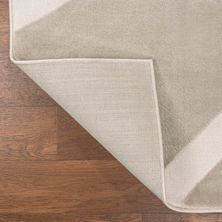 Nordic MidCentury Scandinavian Abstract Sun Two-Tone High-Low Area Rug - JONATHAN Y