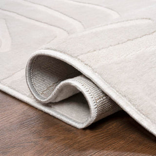 Alcina Modern Scandinavian Graphic Lines High-Low Area Rug