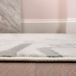 Alcina Modern Scandinavian Graphic Lines High-Low Area Rug
