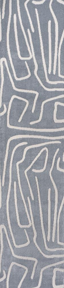 Alcina Modern Scandinavian Graphic Lines High-Low Area Rug