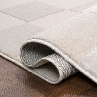 Hand Modern Geometric Checkerboard High-Low Area Rug - JONATHAN Y