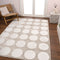 Loloi Modern Geometric Circle Dot High-Low Area Rug