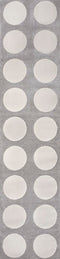 Adrian Modern Geometric Circle Dot High-Low Area Rug