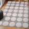 Loloi Modern Geometric Circle Dot High-Low Area Rug