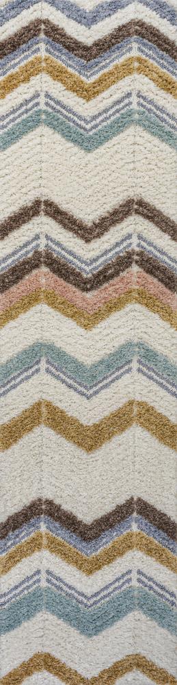 Elin Chevron High-low Area Rug - JONATHAN Y