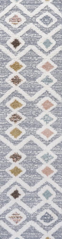 Monique Trellis High-low Area Rug - JONATHAN Y