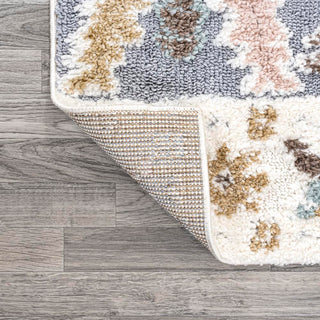 Aziza Persian Medallion High-low Area Rug - JONATHAN Y