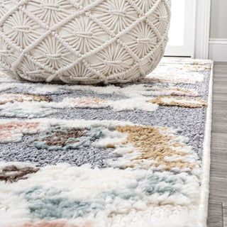 Aziza Persian Medallion High-low Area Rug - JONATHAN Y