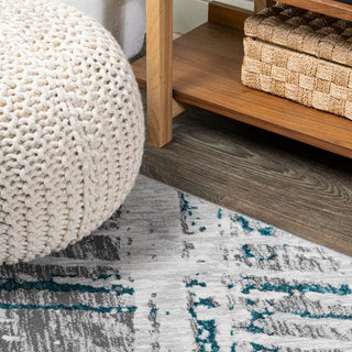 Slant Modern Abstract Area Rug - JONATHAN Y