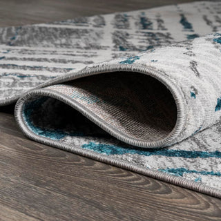 Slant Modern Abstract Area Rug - JONATHAN Y