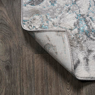 Swirl Marbled Abstract Area Rug - JONATHAN Y