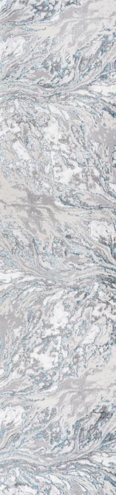 Swirl Marbled Abstract Area Rug - JONATHAN Y