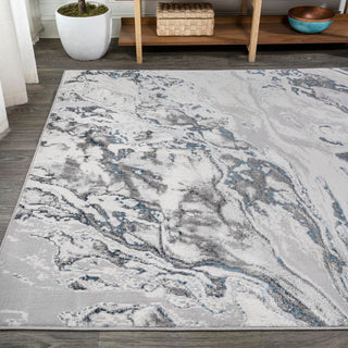Swirl Marbled Abstract Area Rug