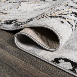 Swirl Marbled Abstract Area Rug