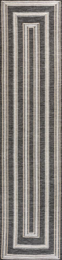 Argo Classic Nautical Mitre Stripe Reversible Machine-Washable Indoor/Outdoor Area Rug