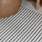 Damon Classic Coastal Pinstripe Reversible Machine-Washable Indoor/Outdoor Area Rug