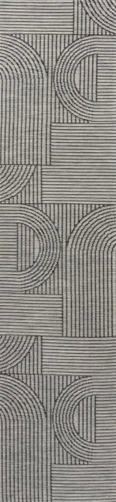 Zephyr Mid-Century Modern Arch Stripe Reversible Machine-Washable Indoor/Outdoor Area Rug - JONATHAN Y