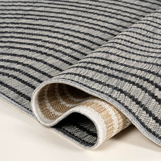 Zephyr Mid-Century Modern Arch Stripe Reversible Machine-Washable Indoor/Outdoor Area Rug - JONATHAN Y