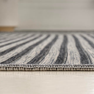 Zephyr Mid-Century Modern Arch Stripe Reversible Machine-Washable Indoor/Outdoor Area Rug - JONATHAN Y