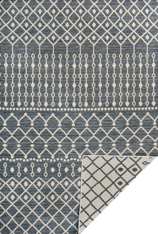 Zana Modern Geometric Moroccan Reversible Machine-Washable Indoor/Outdoor Area Rug - JONATHAN Y