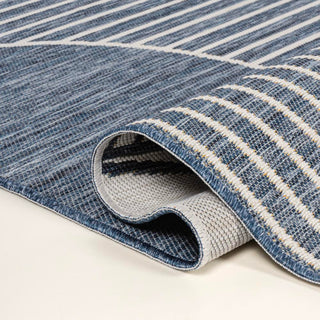 Arielle Mid-Century Modern Geometric Lines Reversible Machine-Washable Indoor/Outdoor Area Rug - JONATHAN Y