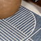 Arielle Mid-Century Modern Geometric Lines Reversible Machine-Washable Indoor/Outdoor Area Rug