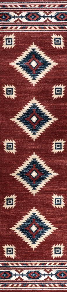 Serape Medallion Southwestern Area Rug - JONATHAN Y
