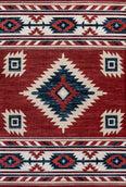 Red/Navy/Cream