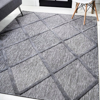 Salines Diamond Trellis Indoor/outdoor Area Rug - JONATHAN Y