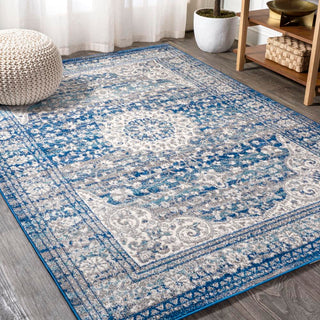 Scala Ornate Bohemian Medallion Area Rug - JONATHAN Y