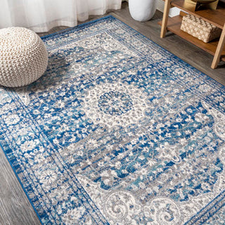 Scala Ornate Bohemian Medallion Area Rug - JONATHAN Y