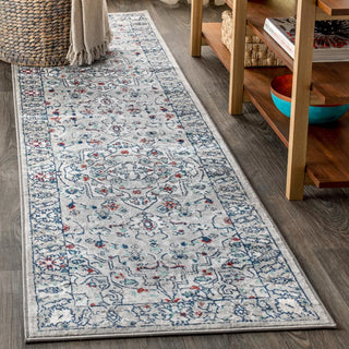 Sierra modern Persian Vintage Medallion Area Rug - JONATHAN Y
