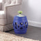 Lucky Coins 16" Chinese Ceramic Drum Garden Stool