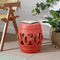 Lucky Coins 16" Chinese Ceramic Drum Garden Stool