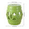 Lucky Coins 16" Chinese Ceramic Drum Garden Stool